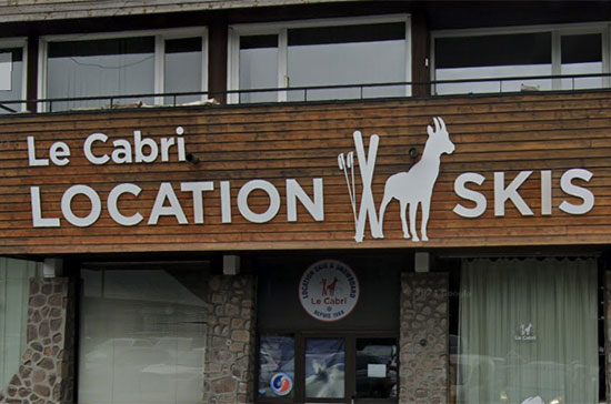 Retrouvez votre magasin Le Cabri au pied des pistes ! 